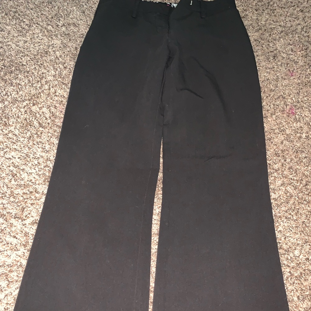 Black business-like pants